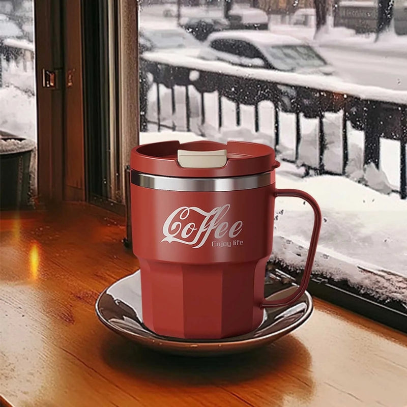 Mug Café Isotherme Rouge Gourde Bottle®