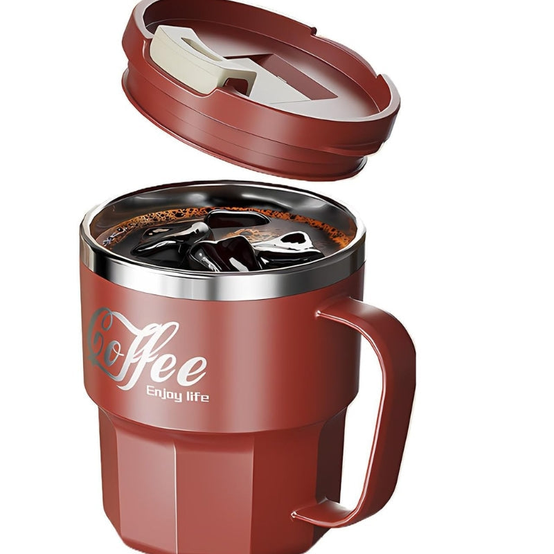 Mug Café Isotherme Rouge Gourde Bottle®
