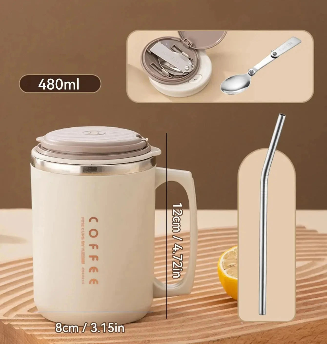 Mug Isotherme 500ml - Gourde Bottle®