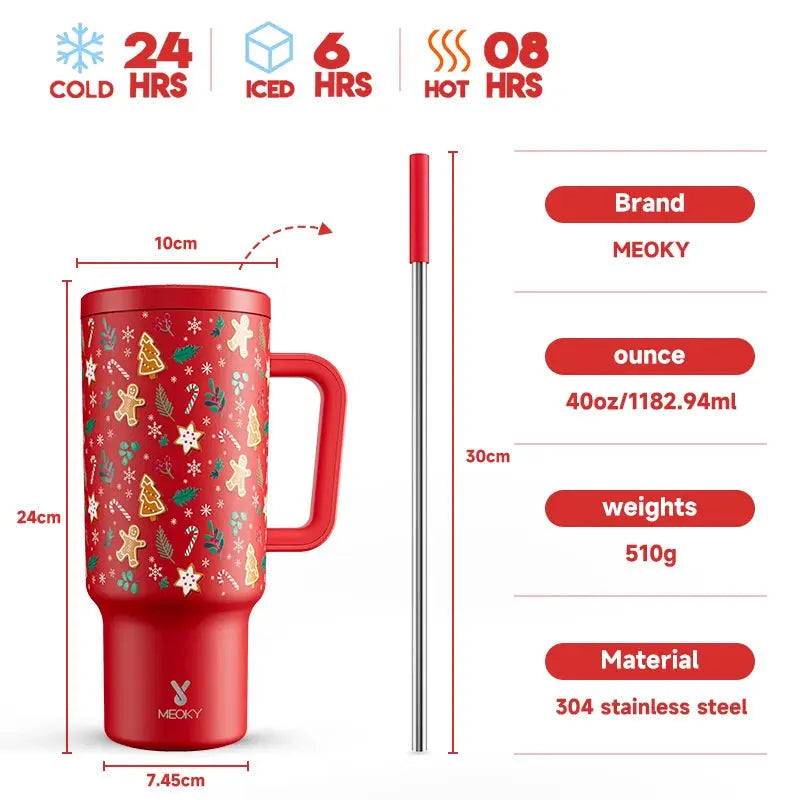 Mug Meoky cup (Christmas) - Gourde Bottle®