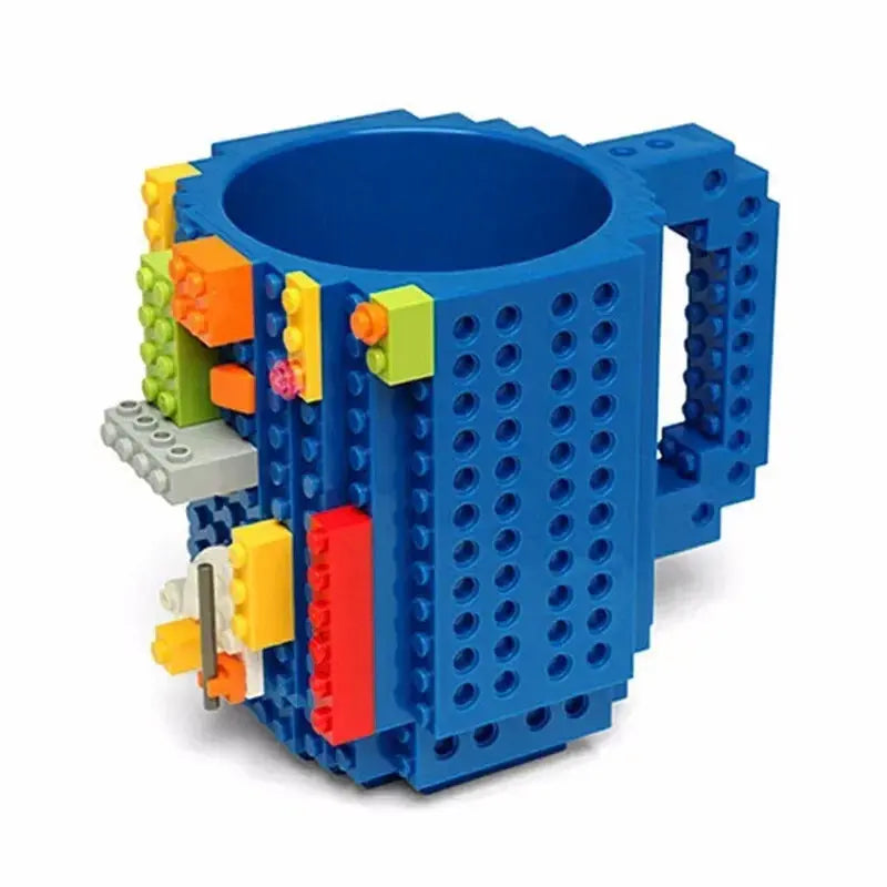 Mug Plastique Enfant Créatif LEGO Bleu 350ml Gourde Bottle®