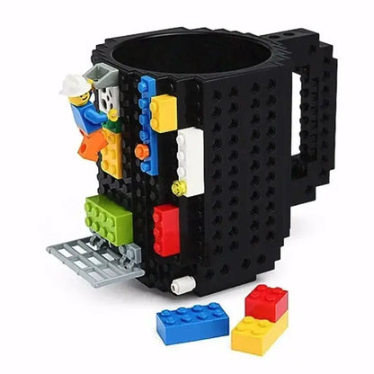 Mug Tasse à Lait Jeu de Construction Créative 350ml Gourde Bottle®