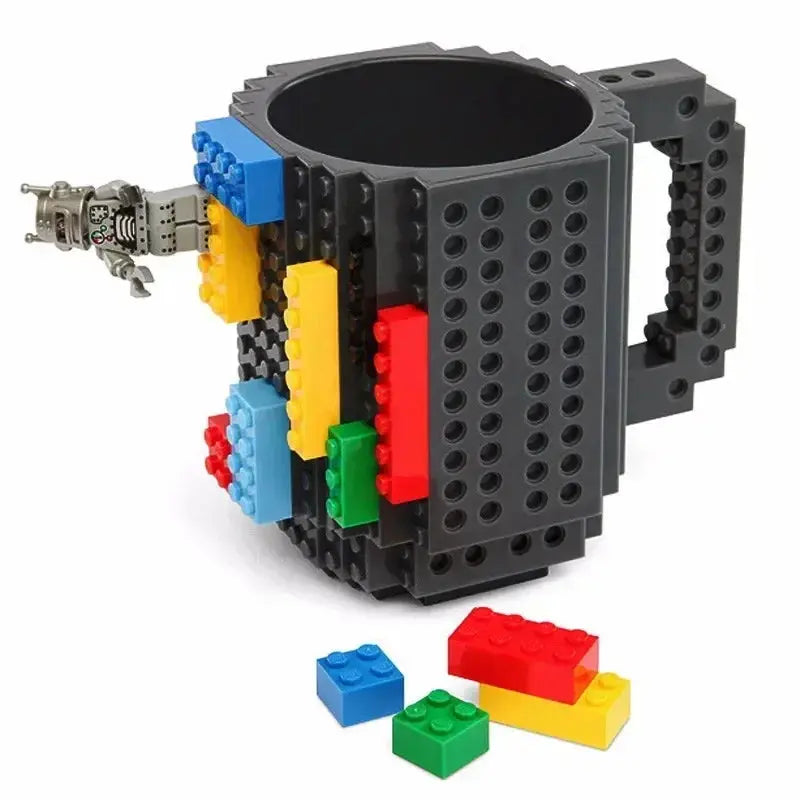 Mug Tasse à Lait Jeu de Construction Créative 350ml Gourde Bottle®