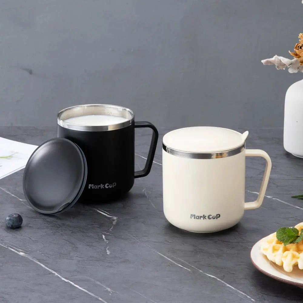 Mug Thermo Portable Noir 400ml - Gourde Bottle®