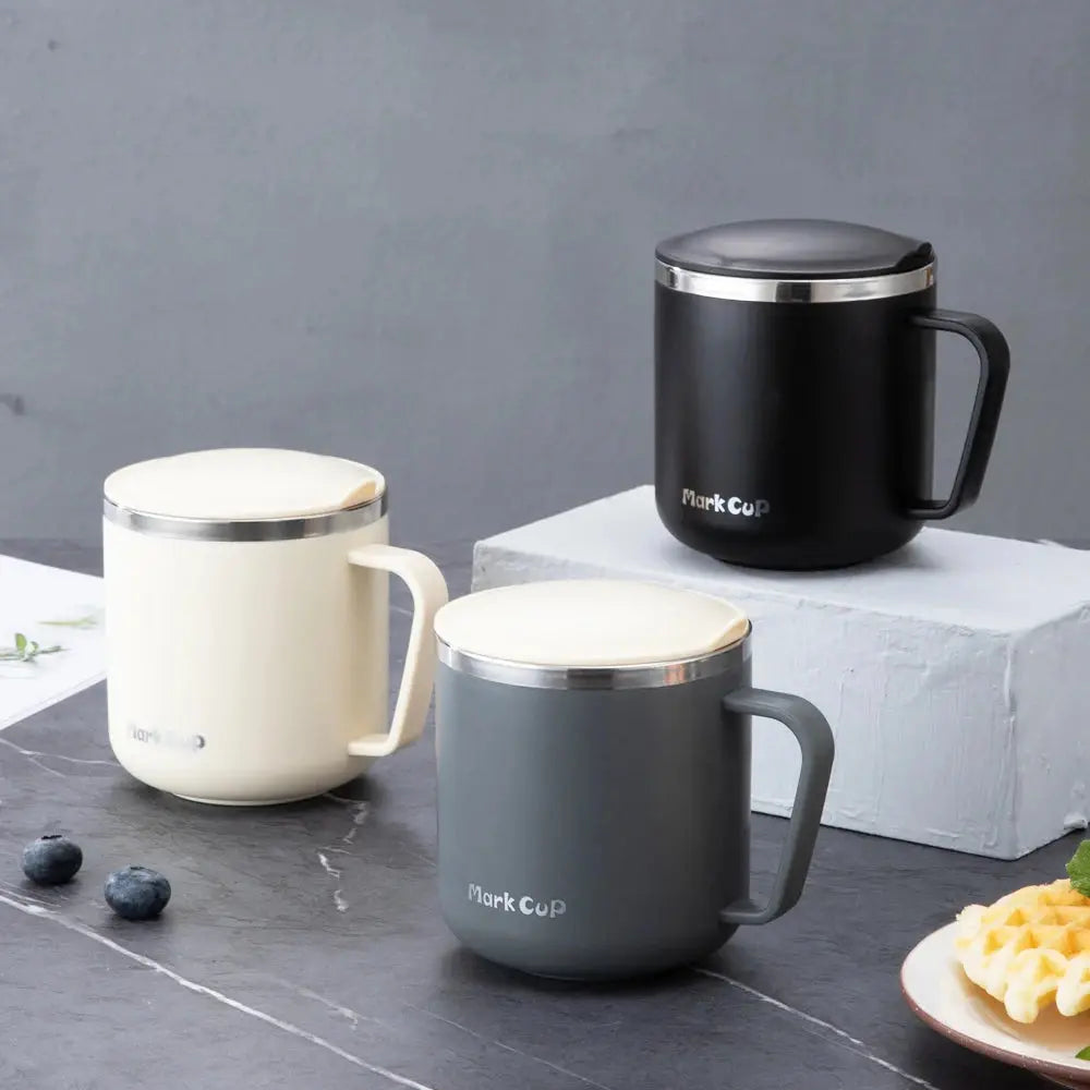 Mug Thermo Portable Noir 400ml - Gourde Bottle®