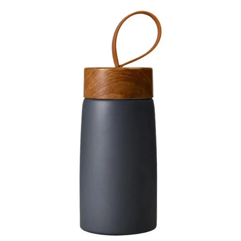 Mug Voyage Isotherme à motif bois - Gourde Bottle