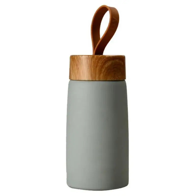 Mug Voyage Isotherme à motif bois - Gourde Bottle