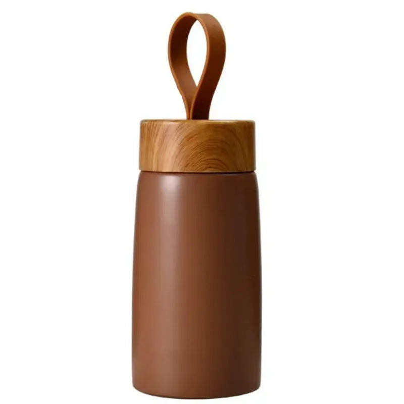 Mug Voyage Isotherme à motif bois - Gourde Bottle