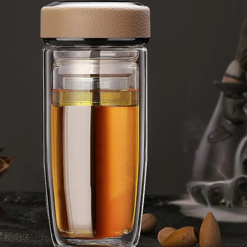Mug à The Marron (Infusion/Tisane) 480 ml Gourde Bottle®