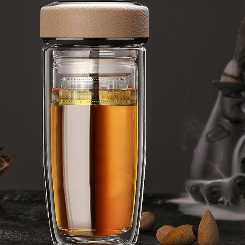 Mug à The Marron (Infusion/Tisane) 480 ml Gourde Bottle®