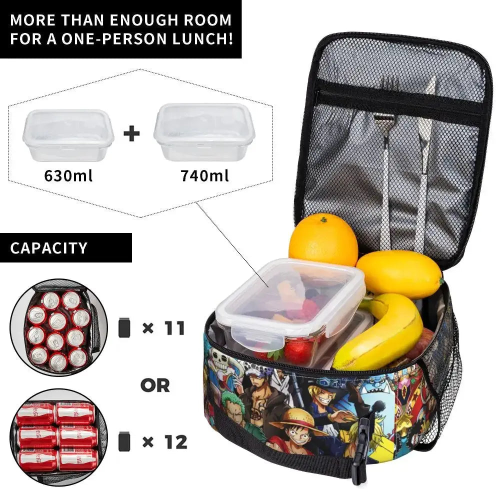 ONE PIECE Lunch Box Isotherme (Mugiwara Boy) Gourde Bottle®
