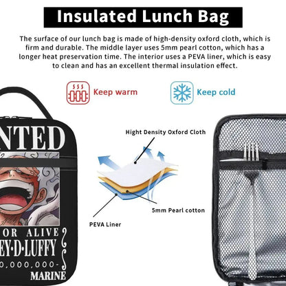 ONE PIECE Lunch Box Isotherme (Mugiwara Boy) Gourde Bottle®