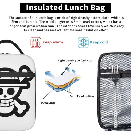 ONE PIECE Lunch Box Isotherme (Mugiwara Boy) Gourde Bottle®