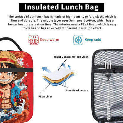 ONE PIECE Lunch Box Isotherme (Mugiwara Boy) Gourde Bottle®