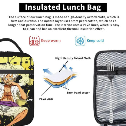 ONE PIECE Lunch Box Isotherme (Mugiwara Boy) Gourde Bottle®