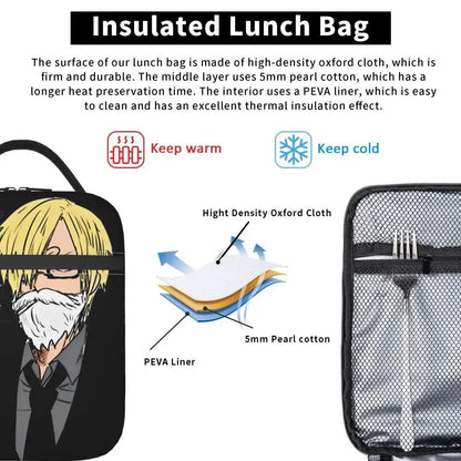 ONE PIECE Lunch Box Isotherme (Mugiwara Boy) Gourde Bottle®