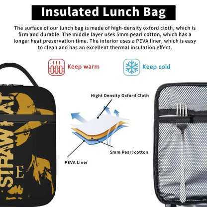 ONE PIECE Lunch Box Isotherme (Mugiwara Boy) Gourde Bottle®