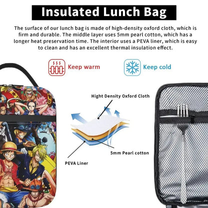 ONE PIECE Lunch Box Isotherme (Mugiwara Boy) Gourde Bottle®