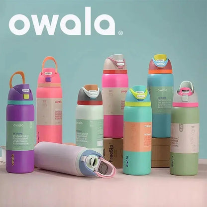 Owala FreeSip Gourde d'Eau Inox 950ml
Owala Bottle 32oz (950ml), Owala FreeSip Gourde d'eau isotherme  avec paille pour le sport et les voyages, sans BPA, étanché, réutilisable, pas cher , Gourde Bottle Gourde Bottle®
