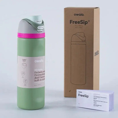 Owala FreeSip Gourde d'Eau Inox 950ml
Owala Bottle 32oz (950ml), Owala FreeSip Gourde d'eau isotherme  avec paille pour le sport et les voyages, sans BPA, étanché, réutilisable, pas cher , Gourde Bottle Gourde Bottle®