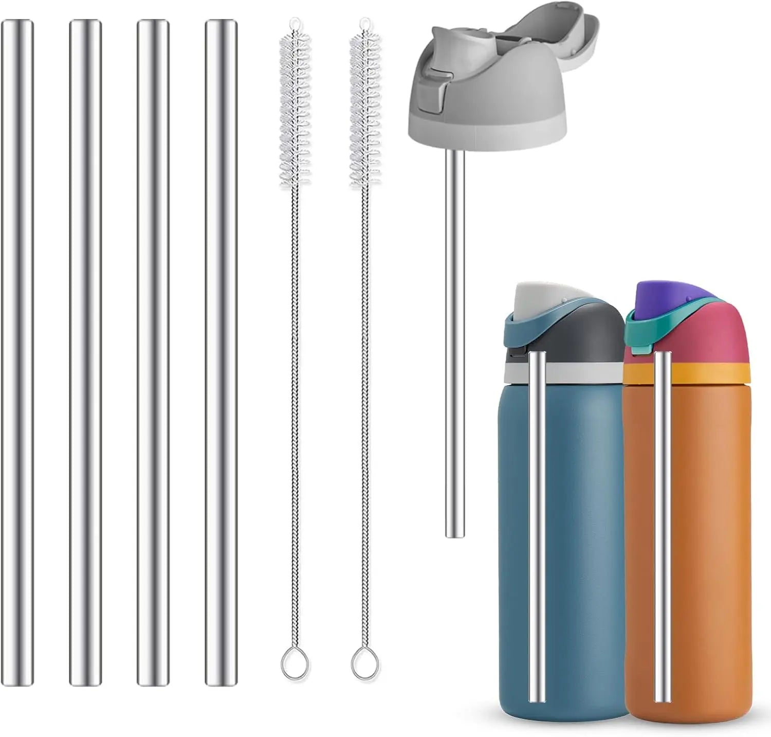Owala Water Bottle Lot de 4 pailles de rechange Gourde Bottle®