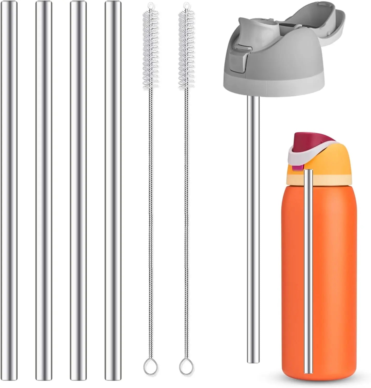 Owala Water Bottle Lot de 4 pailles de rechange Gourde Bottle®