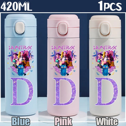 Gourde Thermos K-Pop Demon Hunters Letters A-Z 420ML