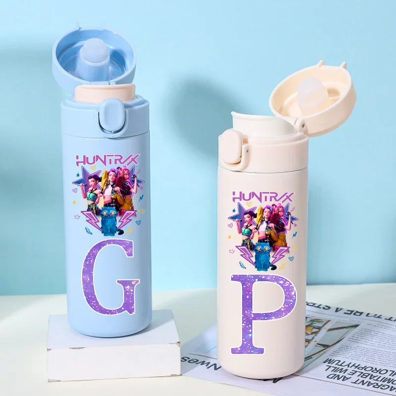 Gourde Thermos K-Pop Demon Hunters Letters A-Z 420ML