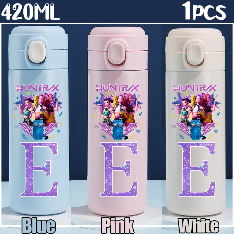 Gourde Thermos K-Pop Demon Hunters Letters A-Z 420ML