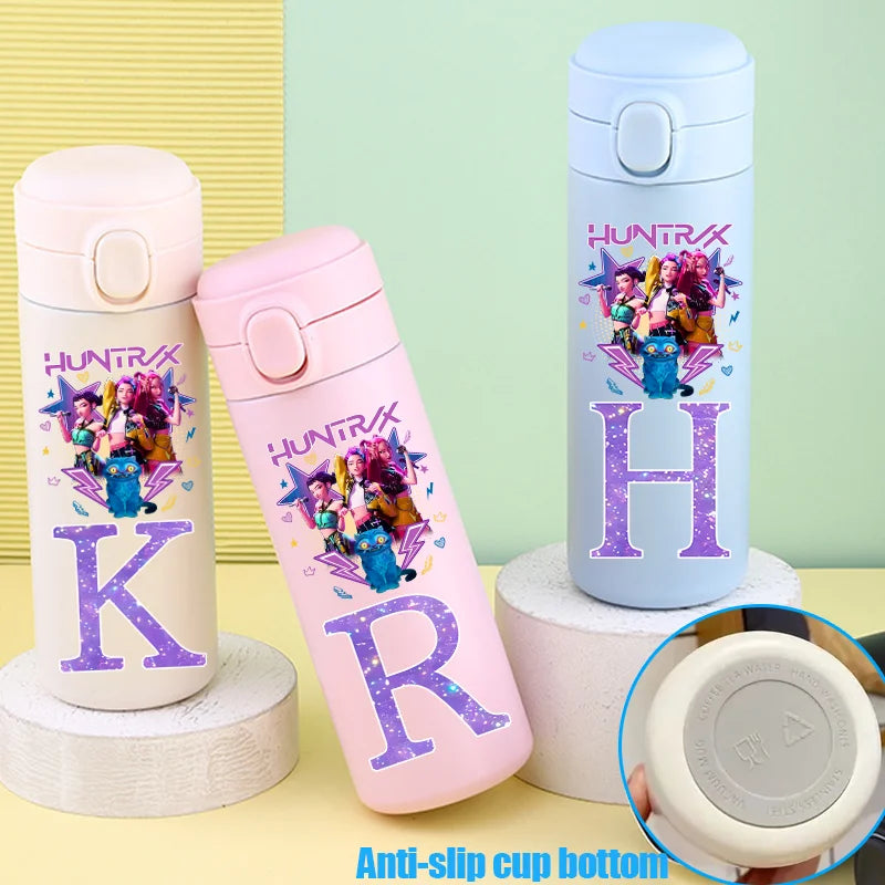 Gourde Thermos K-Pop Demon Hunters Letters A-Z 420ML