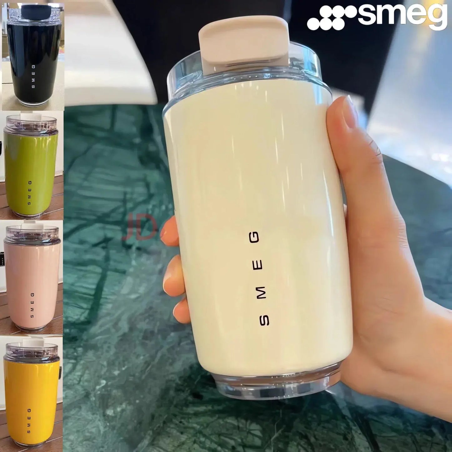SMEG Mug Transportable SMEG 240ml, Smeg coffee Mug Smeg 240ML , Smeg thermos Mug coffee 300ml, Travel Mug SMEG 300 ml,Mug SMEG Prix, Mug Smeg France, SMEG Mug isotherme, Mug Smeg Amazon, Mug Smeg noir, Mug Smeg Beige Gourde Bottle®