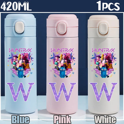 Gourde Thermos K-Pop Demon Hunters Letters A-Z 420ML