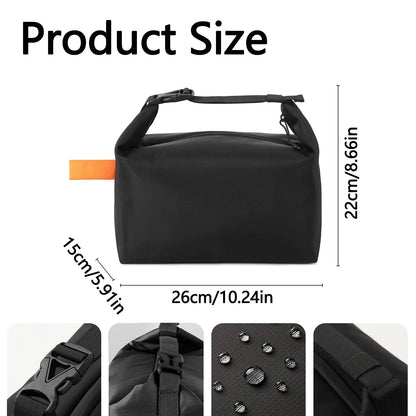 Sac Gamelle Noire (Pliable) Gourde Bottle®