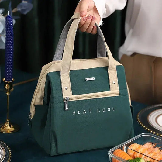 Sac Isotherme pour Bento Vert