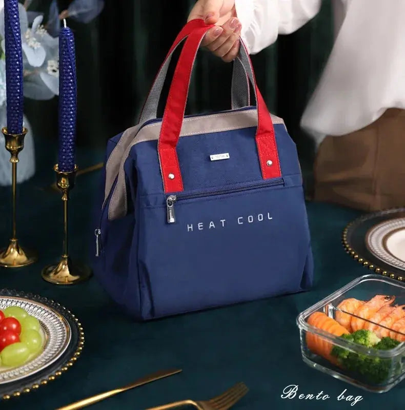 Sac Isotherme pour Bento (Bleue) - Gourde Bottle®