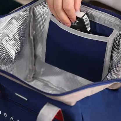 Sac Isotherme pour Bento (Bleue) - Gourde Bottle®