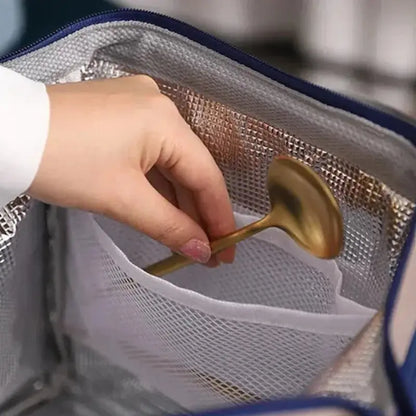 Sac Isotherme pour Bento (Bleue) - Gourde Bottle®