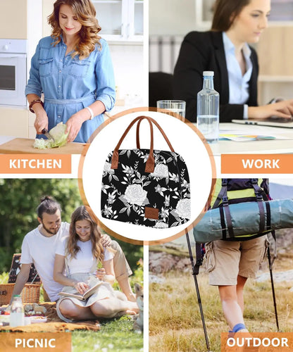 Sac Lunch Box Noir 12 L Gourde Bottle®
