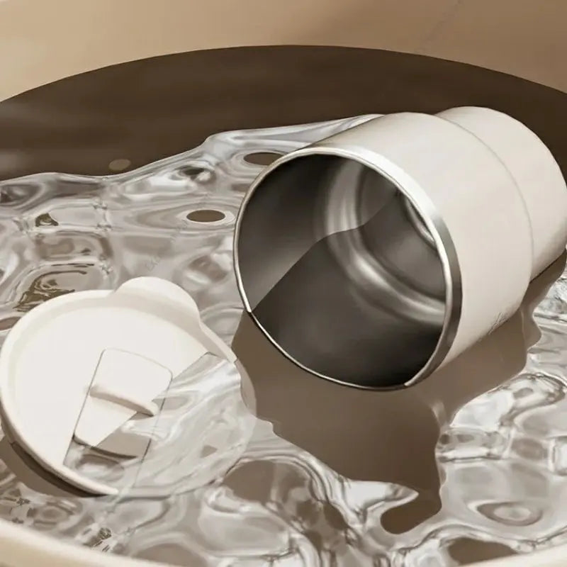 Tasses à Café Blanches 400ML Gourde Bottle®