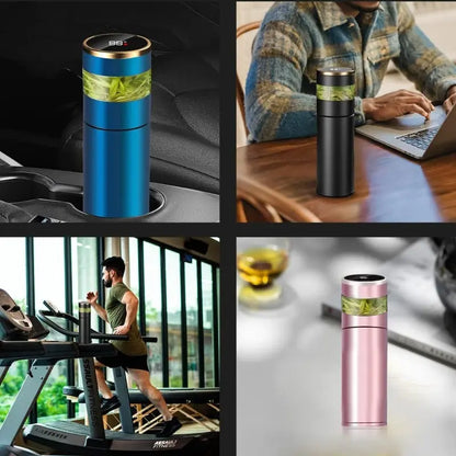Théière Avec Infuseur Connectée 450ml Gourde Bottle®