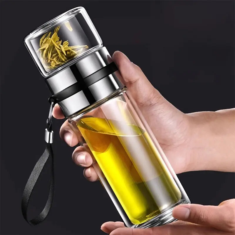 Théière En Verre Transparente Gourde Bottle®