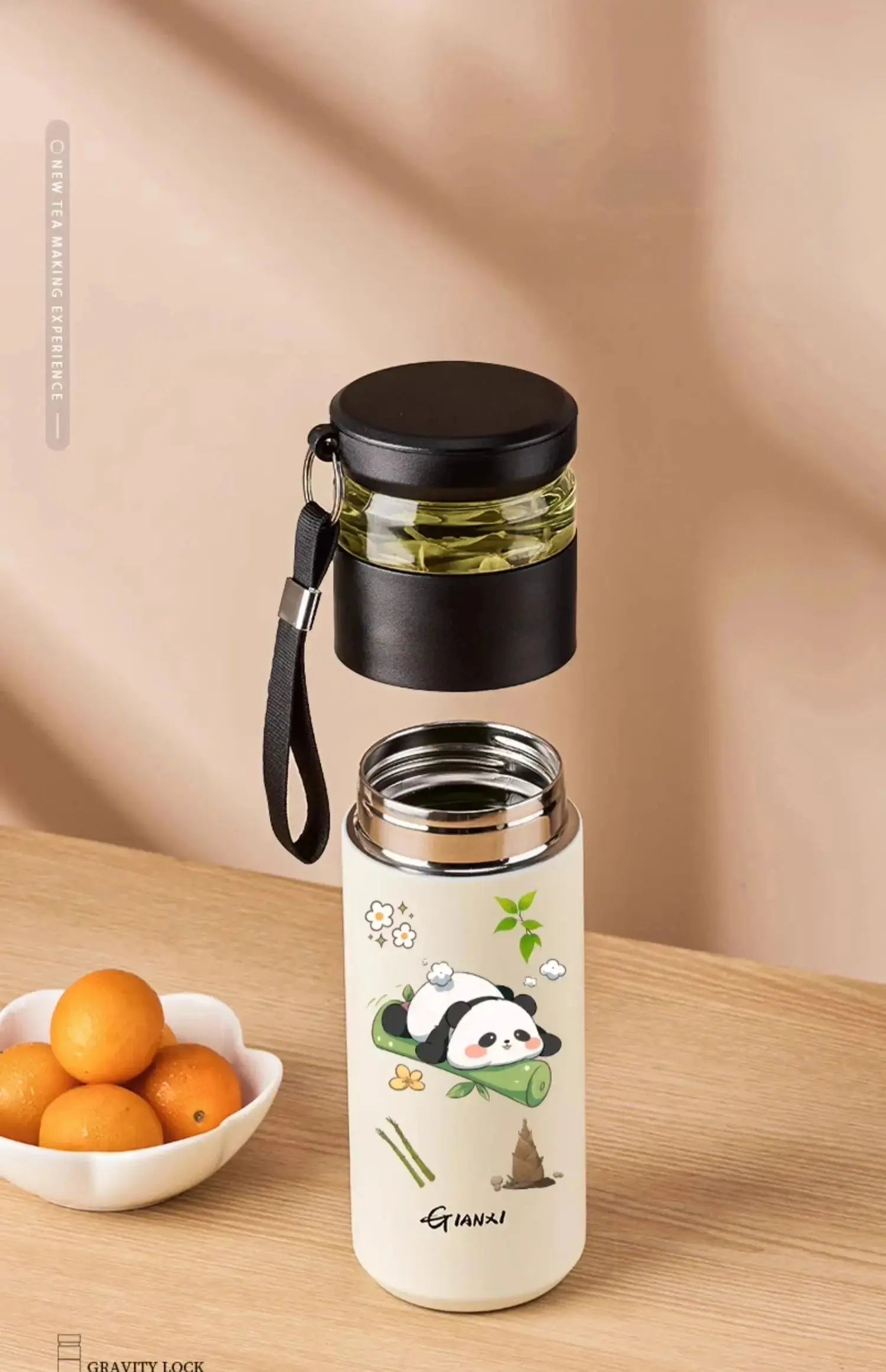 Thermos pour Thé avec Infuseur intégré Animal 480ML, pas chers Gourde Bottle®