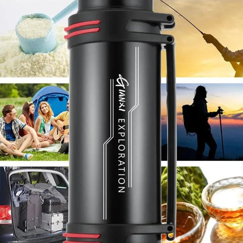 Thermos Vacuum Bottle est un must. - Gourde Bottle