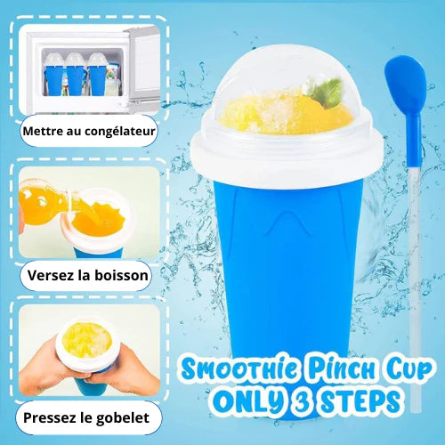Verre à granité, à mettre entre 3 à 6 au frigo ou congélateur avant sont utilisations efficace du verre à granité et milkshake - Gourde Bottle