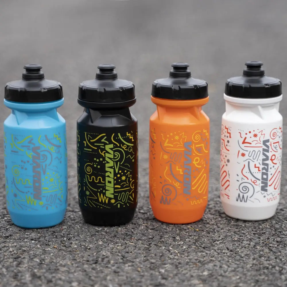 gourde Vélo VIARON offre une hydratation optimale, prise ne main optimal, sans BPA, Bleu , NOIR , Orange , Blanc - Gourde Bottle